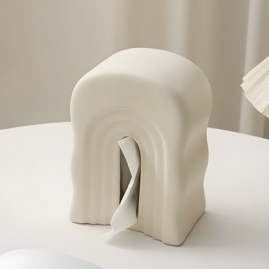 Porcelain Tissue Box
